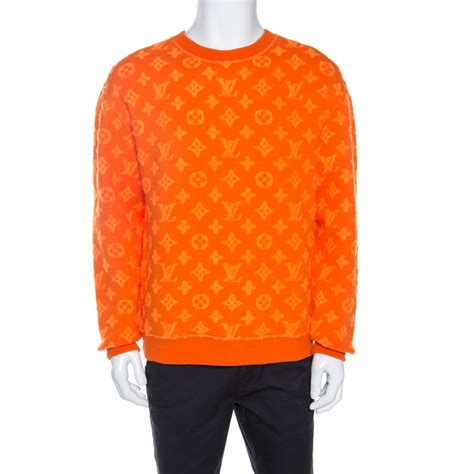 louis vuitton pullover herren orange